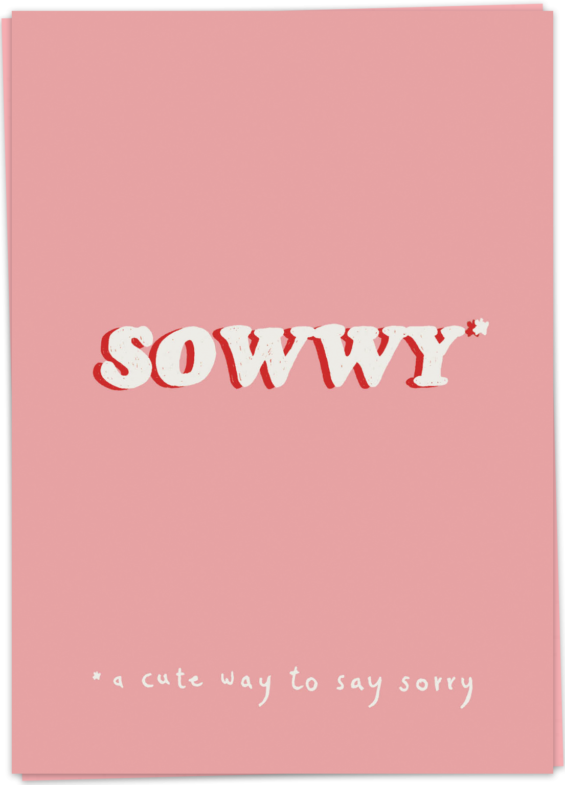 Sowwy - Kaart Blanche