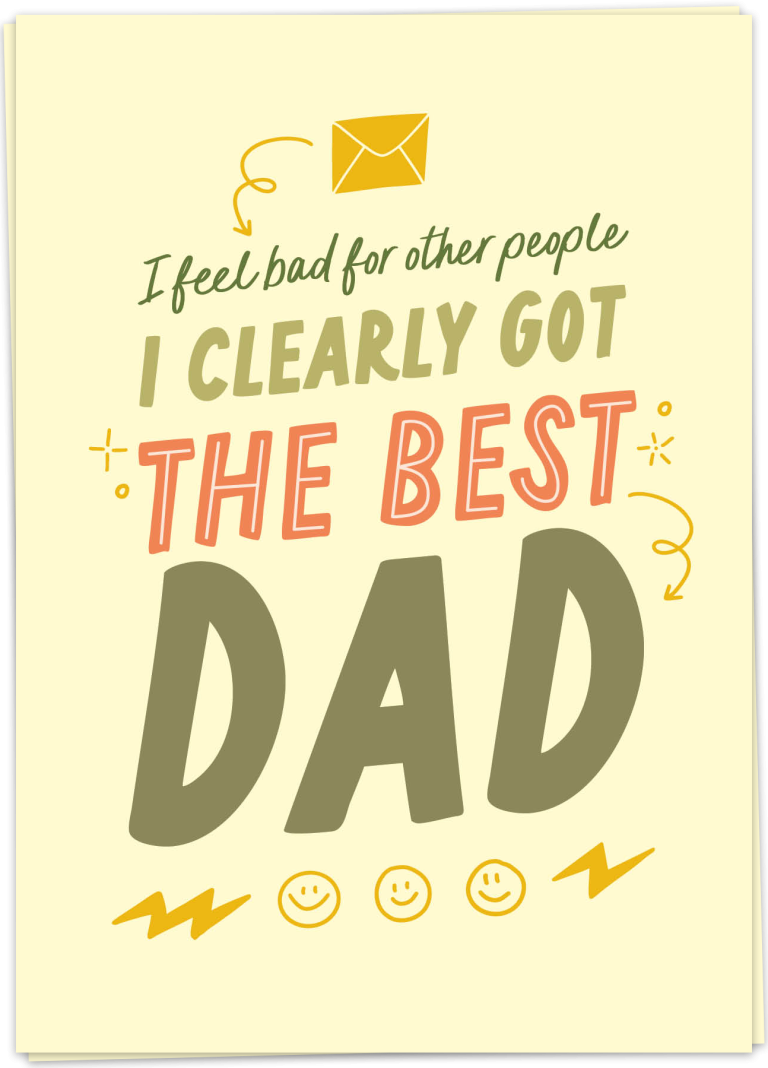 The Best Dad Kaart Blanche 1498